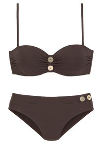Vivance, Damer, Bikini, Brun / Pastelpink, St&oslash;rrelse 36