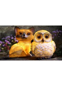 Solar Light Up Animal Garden Ornaments - 4 Designs
