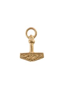 Thor's hammer with ring, brass
