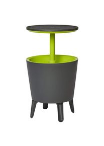 Keter tavolino bar portaghiaccio termico antracite-verde