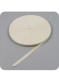 Twill tape, cotton 10 mm | raw white