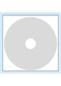 100 Pieces - CD-pockets, self-adhesive, squared without flap