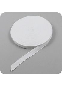 Twill tape, cotton 20 mm | white