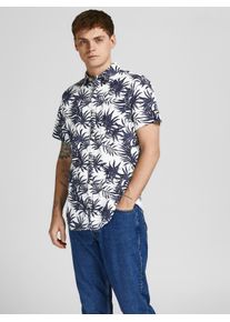 Jack & Jones Overhemd 'Bloomer' Katoen Wit
