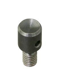 1 Bovenstempel, voor dubbele holnieten-bovenste (kap)deel met kopdiameter 7 mm, gereedschapsstaal, zilver