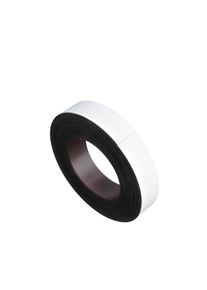 Bande magnétique colorée 30 mm | blanc