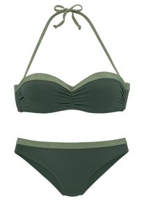 JETTE, Damer, Bikini, Oliven, Størrelse 36