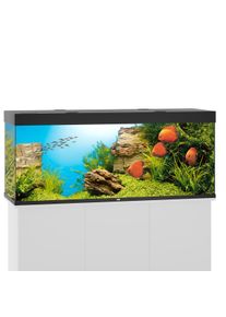 JUWEL Rio 450 LED Komplett Aquarium ohne Schrank schwarz
