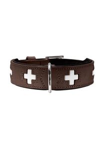 Hunter Halsband Swiss nickel braun/schwarz 50/S-M
