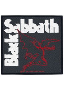 Black Sabbath Creature Patch schwarz/weiß/rot