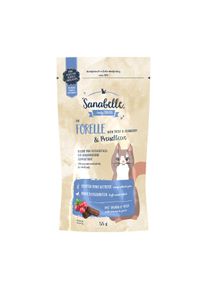 Sanabelle Katzensnack Forelle & Preiselbeere 3x55 g