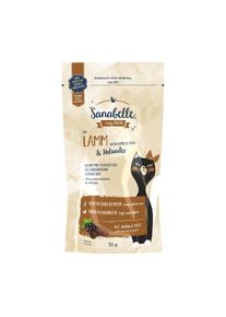 Sanabelle Katzensnack Lamm & Holunder 3x55 g