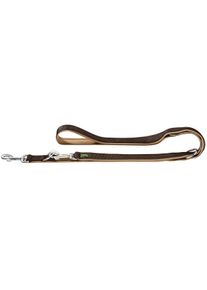 Hunter Neopren verstellbare F&uuml;hrleine braun/karamell 20/200