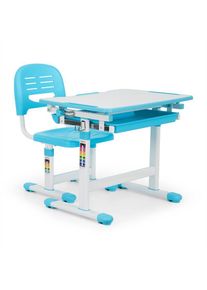 ONECONCEPT Tommi gyerek íróasztal, kétrészes készlet, asztal, szék, állítható magasságú