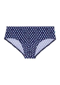 HOM Heren Zwembroek 'Escale Mini' navy / rood / wit S