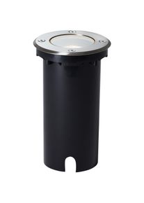 Brilliant Itch Foco empotrable de suelo Plata, 1 luz
