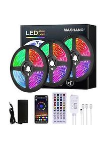 20m 65ft led smart strip lights tv hintergrundbeleuchtung rgb bluetooth musik sync 5m 10m 15m 2835 smd farbwechsel mit 40 tasten controller für schlafzimmer kü