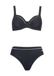 Naturana Bikini dla kobiet czarny / biały Rozmiar L