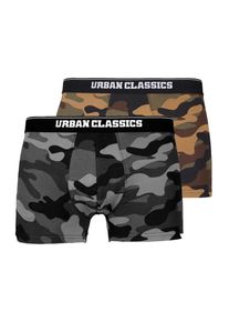 Urban Classics Boxers Homme gris, vert taille S