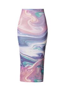 Nasty Gal Spódnica dla kobiet beżowy / niebieska noc / nefryt / pudrowy / stary róż Rozmiar 34