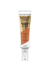 Max Factor Make-Up Gesicht Miracle Pure Foundation 085 Caramel 30 ml