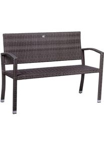 stilista Kerti polyrattan pad 122 x 52 cm szürke