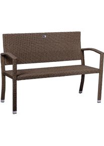 stilista Kerti polyrattan pad 122 x 52 cm krém