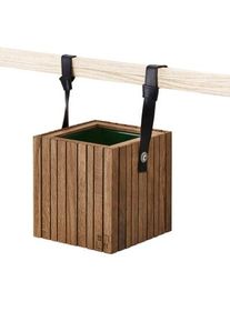 Squarely Planter with water reservoir for hanging