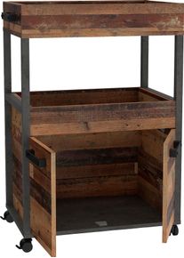 FORTE Barschrank, Höhe Ca. 88 Cm grau, Größe B/H/T: 60 cm x 88,2 cm x 40 cm B/H/T: 60 cm x 88,2 cm x 40 cm , Barschrank in toller Optik