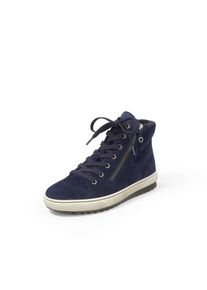 Sneakers kalfssuède Opti Fit-voetbed Gabor blauw