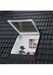 Velux Ausstiegsfenster GTU 0070 Kunststoff THERMO Dachfenster, 78x140 cm (MK08)