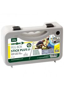 Brunner - Peg Box Stick Plus 25 - Teltplugg, grey