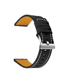 INCOVER Smartwatch Universal Ko Skinn Rem (20mm) - Svart