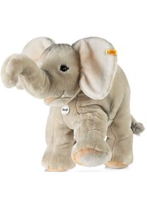 Steiff Trampili olifant - 45 cm - knuffeldier voor kinderen - pluche fan - zacht en wasbaar - grijs - (064043)