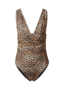 Hunkemöller Hunkemöller Strój kąpielowy dla kobiet brązowy / ciemnoszary / czarny Rozmiar XS