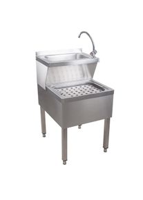 ich-zapfe Evier, lave main, lave main inox, lave main professionnel - combi