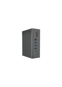 ICY BOX Dokkolóállomás, USB-C aljzat, Önellátást biztosító, 55W, Portok összesen 15 - IB-DK2262AC