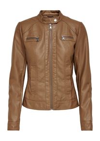 Only Dames Tussenjas 'Bandit' bruin L