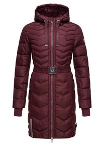 Navahoo Dames Wintermantel 'Alpenveilchen' bordeaux XS
