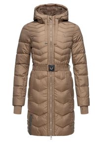 Navahoo Manteau d’hiver 'Alpenveilchen' Femme marron taille XL