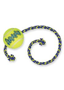 Kong SqueakAir Ball med snor.- M/L