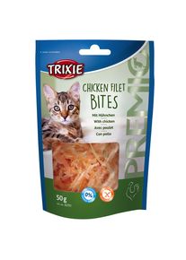 3x50g Friandises Trixie Premio Chicken Filet Bites - Friandises pour chat