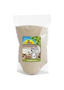 Sable de bain spécial pour chinchilla JR FARM.- 4 kg