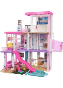 Barbie Puppenhaus »Traumvilla«, Mit Balkon, Dachterasse & Aufzug, Licht Und Sound bunt, Barbie Haus »Traumvilla« mit Zubehör