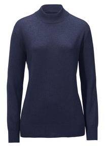 Trui zijde + kasjmier model Sabrina Peter Hahn Seide/Kaschmir blauw