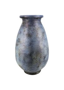 Vaza decorativa din ceramica, Palem Bleu / Maro, Ø40xH60 cm