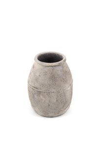 Vaza decorativa din ceramica, Apolo Gri, Ø23xH30 cm