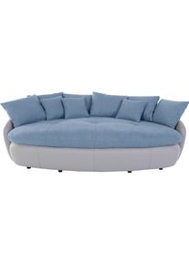 Inosign Big-Sofa »Amaru«, Grosszügiges, Gemütliches Megasofa Xxl blau, Größe B/H/T: 238 cm x 79 cm x 140 cm B/H/T: 238 cm x 79 cm x 140 cm...