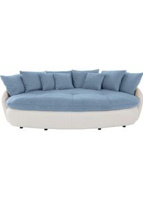 Inosign Big-Sofa »Amaru«, Grosszügiges, Gemütliches Megasofa Xxl blau, Größe B/H/T: 238 cm x 79 cm x 140 cm B/H/T: 238 cm x 79 cm x 140 cm...