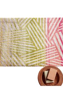 wash+dry by Kleen-Tex Fußmatte, Rechteckig, 7 Mm Höhe bunt, Größe B/L: 50 cm x 70 cm 7 mm , Maschinenwaschbar bis 60°
